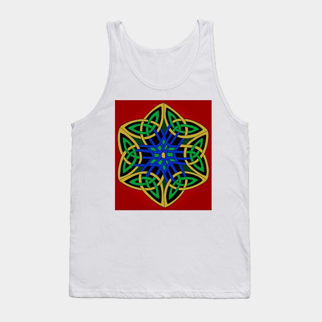 Pattern Mandalas 018 (Style:122) Tank Top by luminousstore